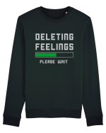 Deleting Feelings Please Wait Bluză mânecă lungă Unisex Rise