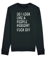Do I Look Like A People Person? Fuck Off Bluză mânecă lungă Unisex Rise