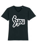 F... You Tricou mânecă scurtă guler V Bărbat Presenter