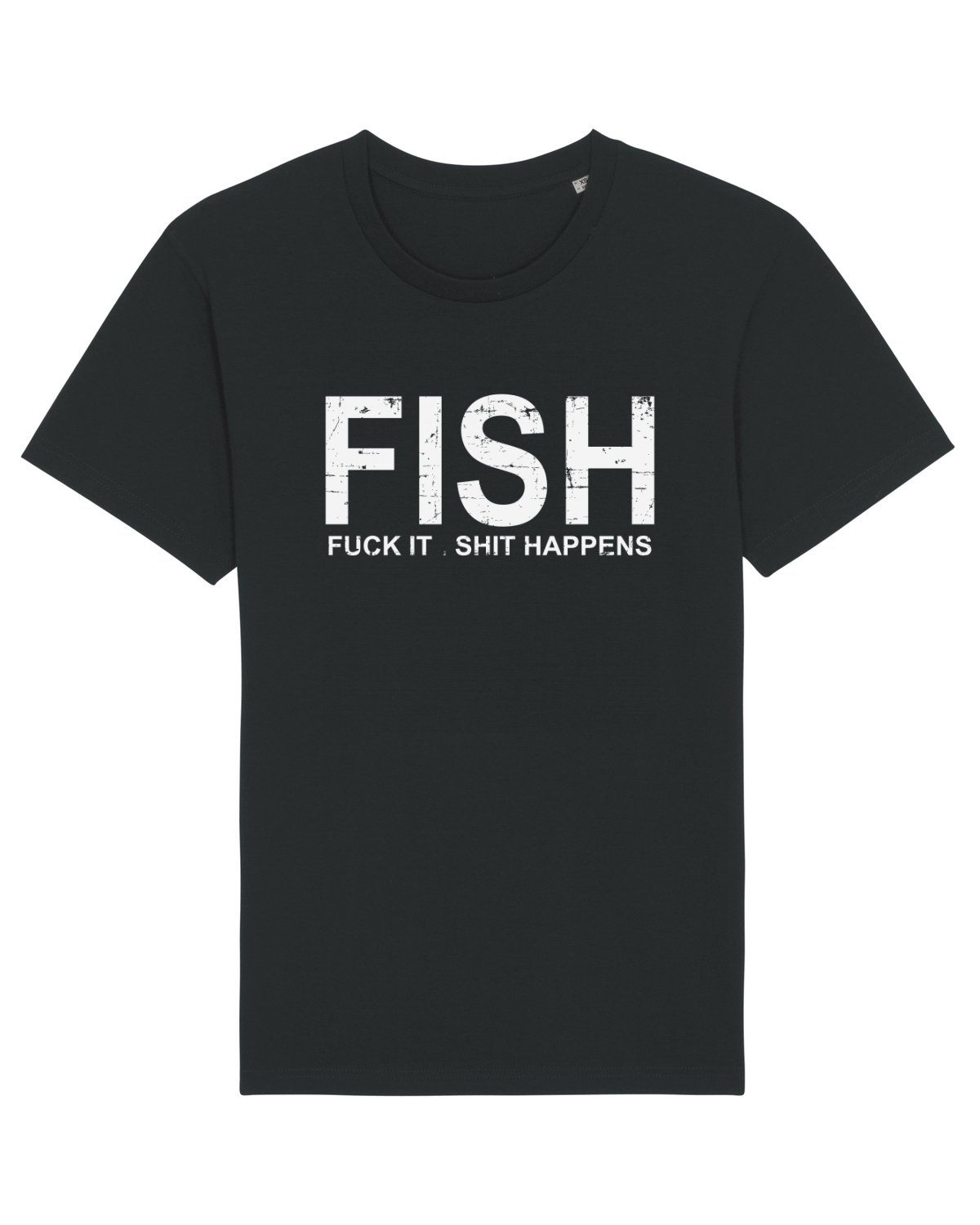 Tricou mânecă scurtă Unisex Rocker Black