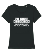 G_ F_CK Y__ RS_LF Tricou mânecă scurtă guler larg fitted Damă Expresser