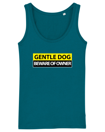 GENTLE DOG BEWARE OF OWNER Ocean Depth