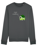 Go Away I'm Introverting Bluză mânecă lungă Unisex Rise