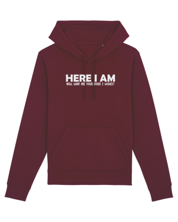 HERE I AM NOW, WHAT ARE YOUR OTHER 2 WISHES? Burgundy