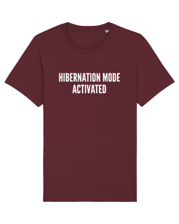 HIBERNATION MODE ACTIVATED Burgundy