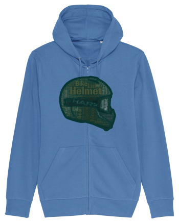 WordArt Helmet Bright Blue