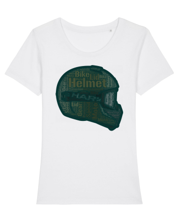 WordArt Helmet White