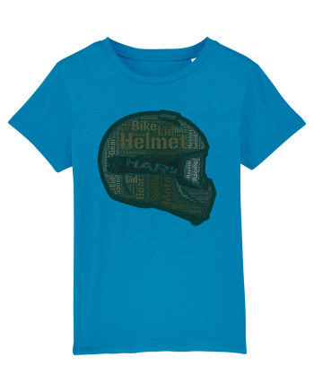 WordArt Helmet Azur