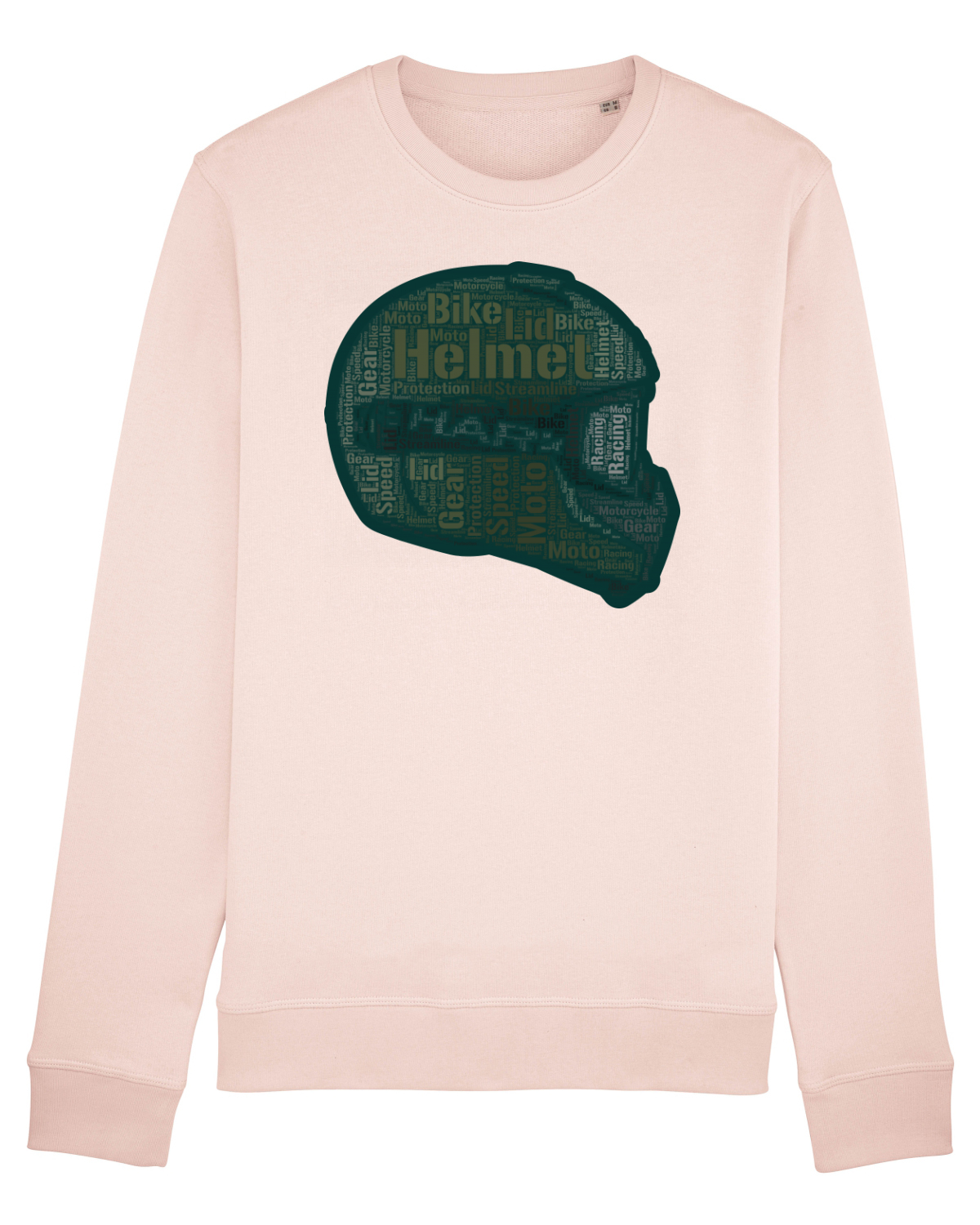 Bluză mânecă lungă Unisex Rise Candy Pink