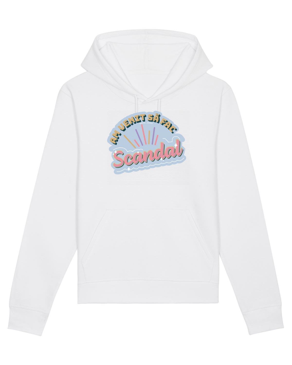 Hanorac Unisex Drummer White