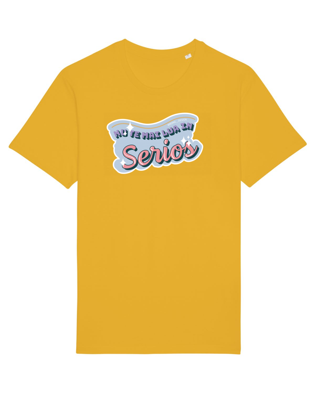 Tricou mânecă scurtă Unisex Rocker Spectra Yellow