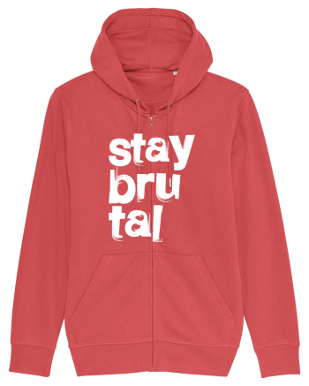 Stay Brutal Carmine Red