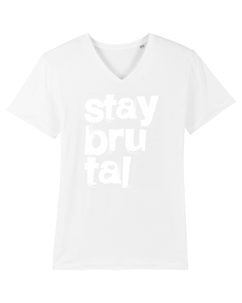 Stay Brutal White