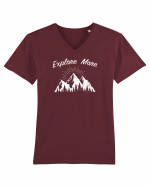 Explore More  Tricou mânecă scurtă guler V Bărbat Presenter