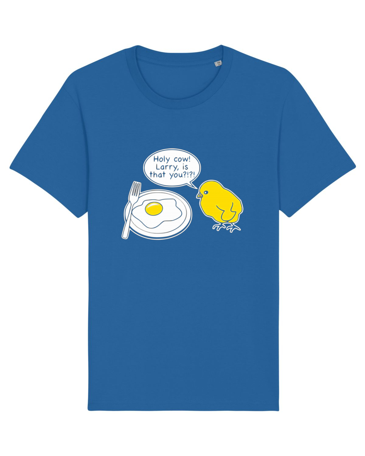 Tricou mânecă scurtă Unisex Rocker Royal Blue