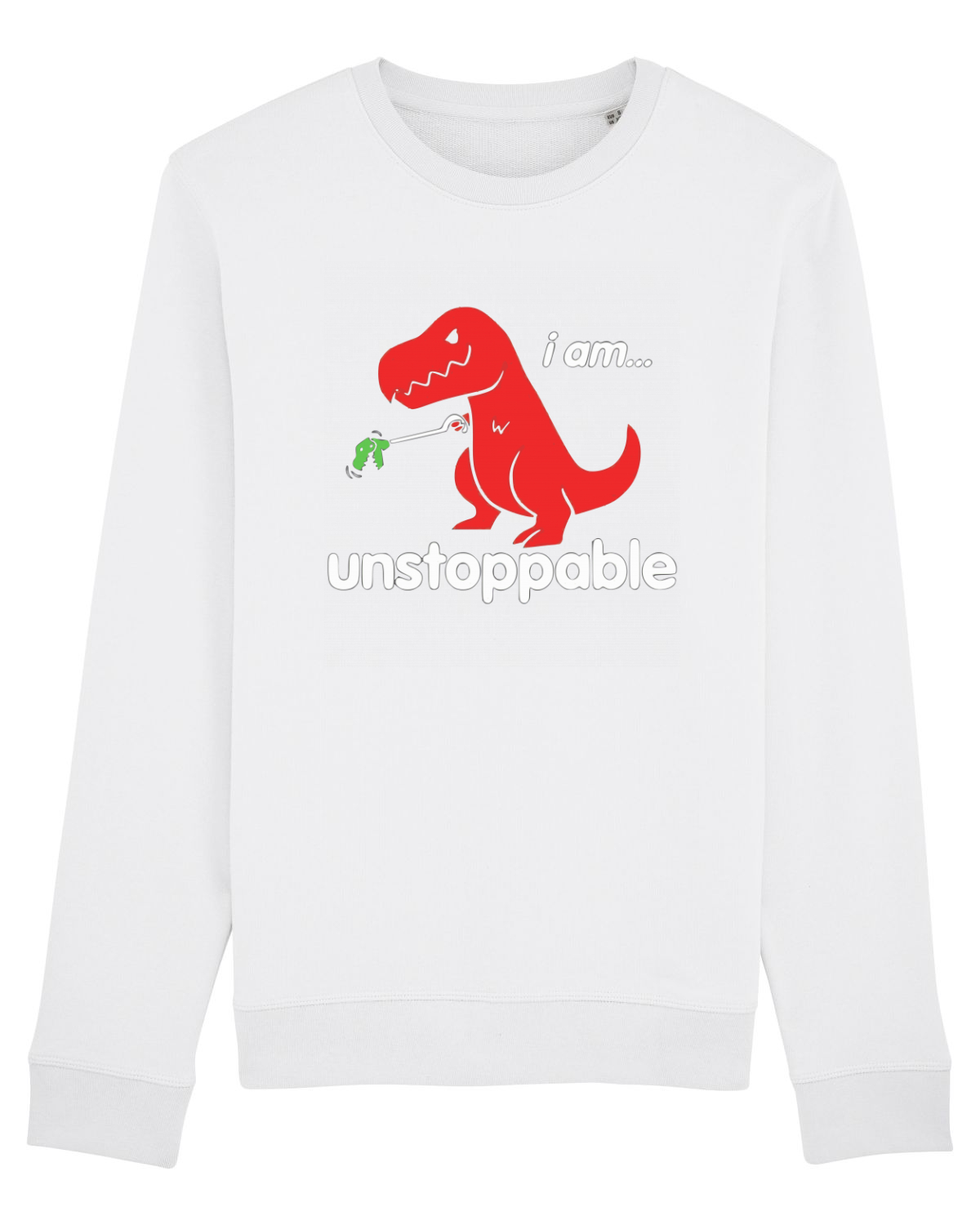 Bluză mânecă lungă Unisex Rise White