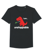 I am Unstopable... Tricou mânecă scurtă guler larg Bărbat Skater