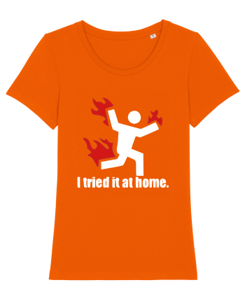 I Tried It At Home Bright Orange