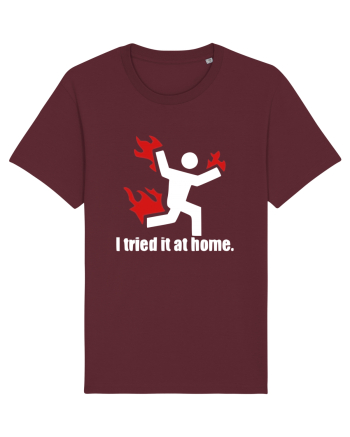 I Tried It At Home Burgundy