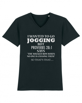 I WANTED TO GO JOGGING Black