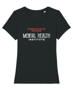 Mental Health Institute Tricou mânecă scurtă guler larg fitted Damă Expresser