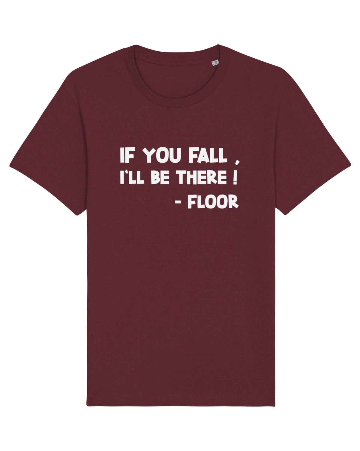 Tricou mânecă scurtă Unisex Rocker Burgundy