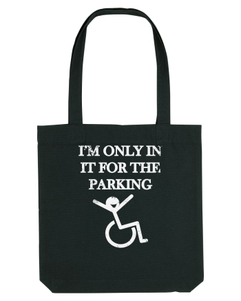 I'm in it for the parking Black