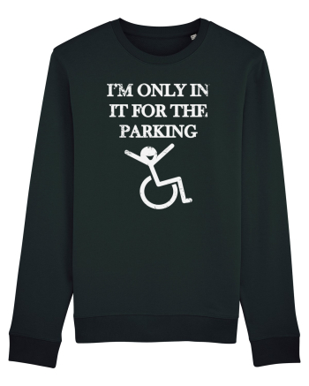 I'm in it for the parking Black