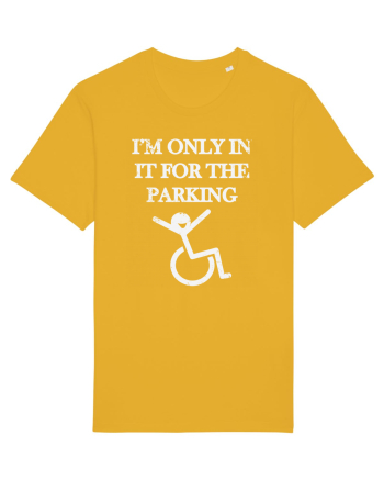 I'm in it for the parking Spectra Yellow