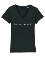 I'm Not Normal Tricou mânecă scurtă guler V Damă Evoker