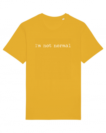 I'm Not Normal Spectra Yellow