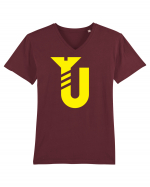 Logo screw Tricou mânecă scurtă guler V Bărbat Presenter