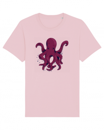 Octopus friend Cotton Pink