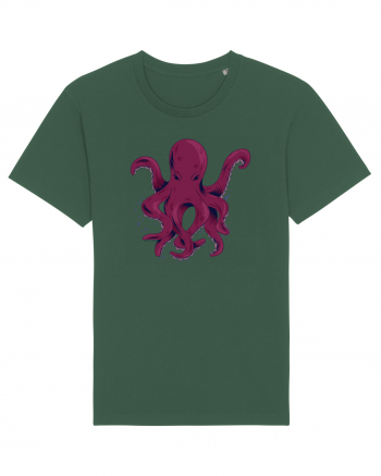 Octopus friend Bottle Green