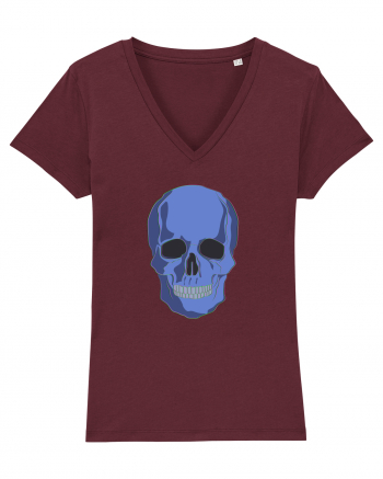 Deliric skull Burgundy