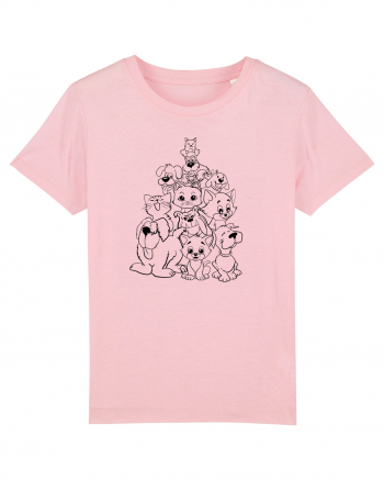 Animal lover Cotton Pink