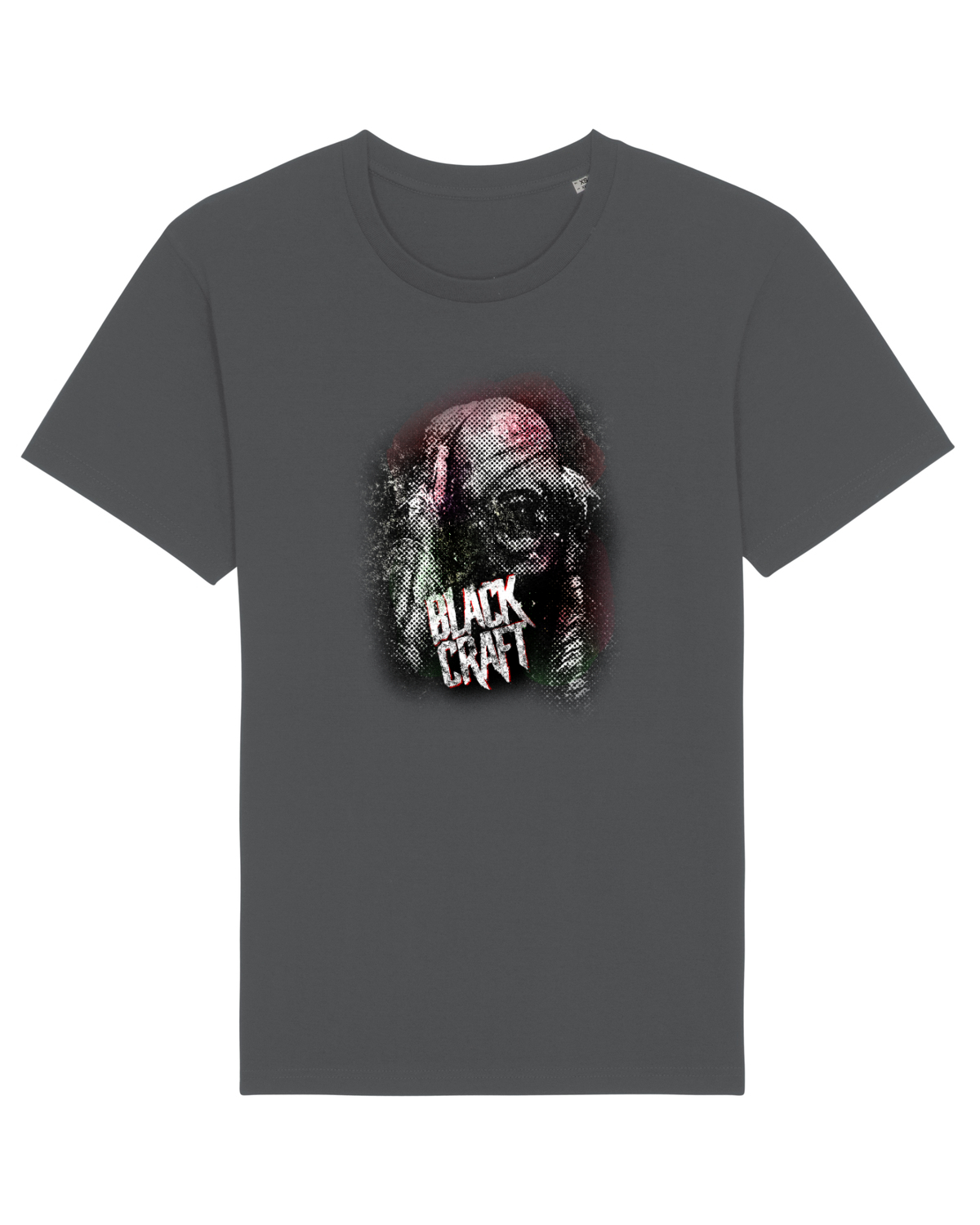 Tricou mânecă scurtă Unisex Rocker Anthracite
