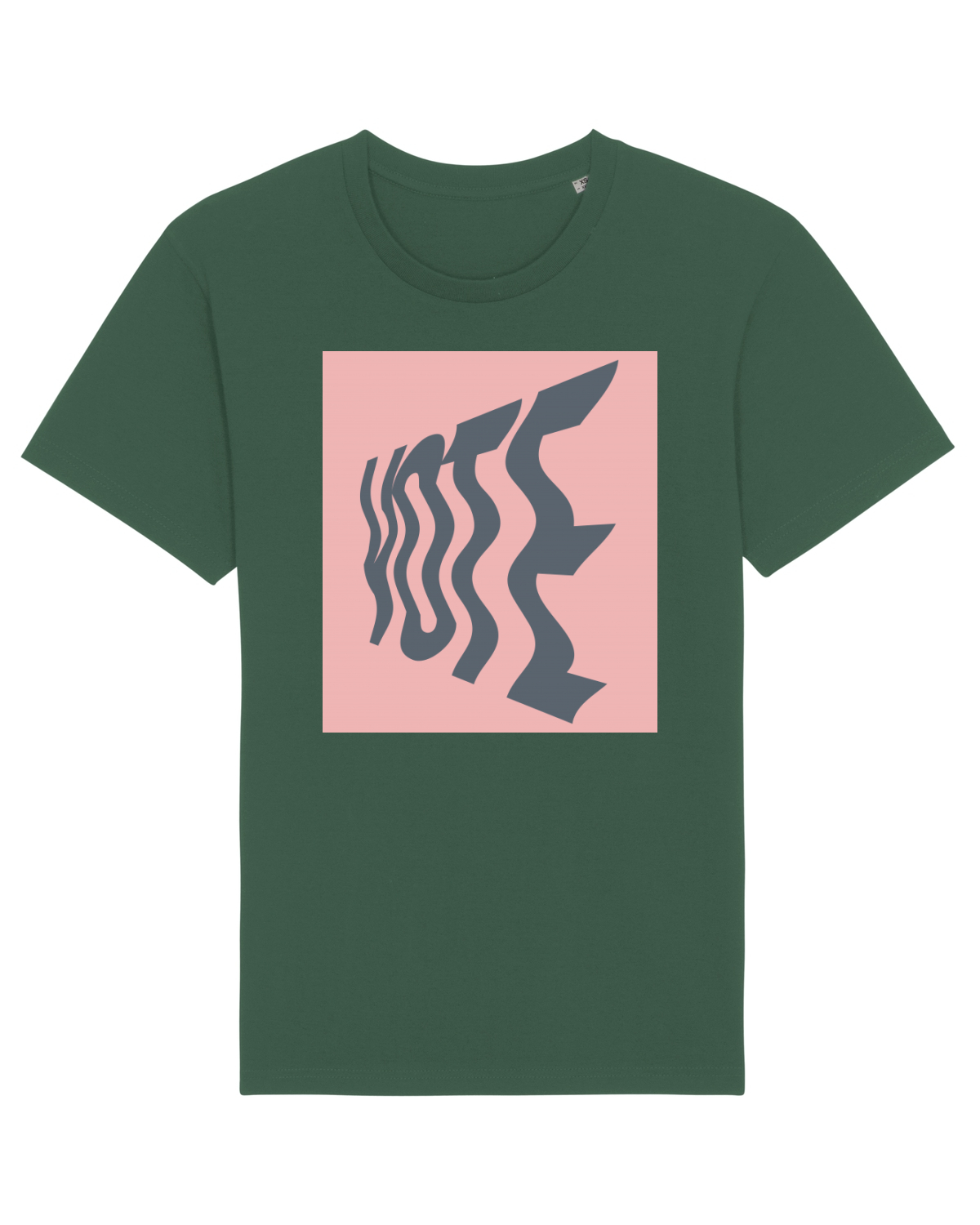 Tricou mânecă scurtă Unisex Rocker Bottle Green