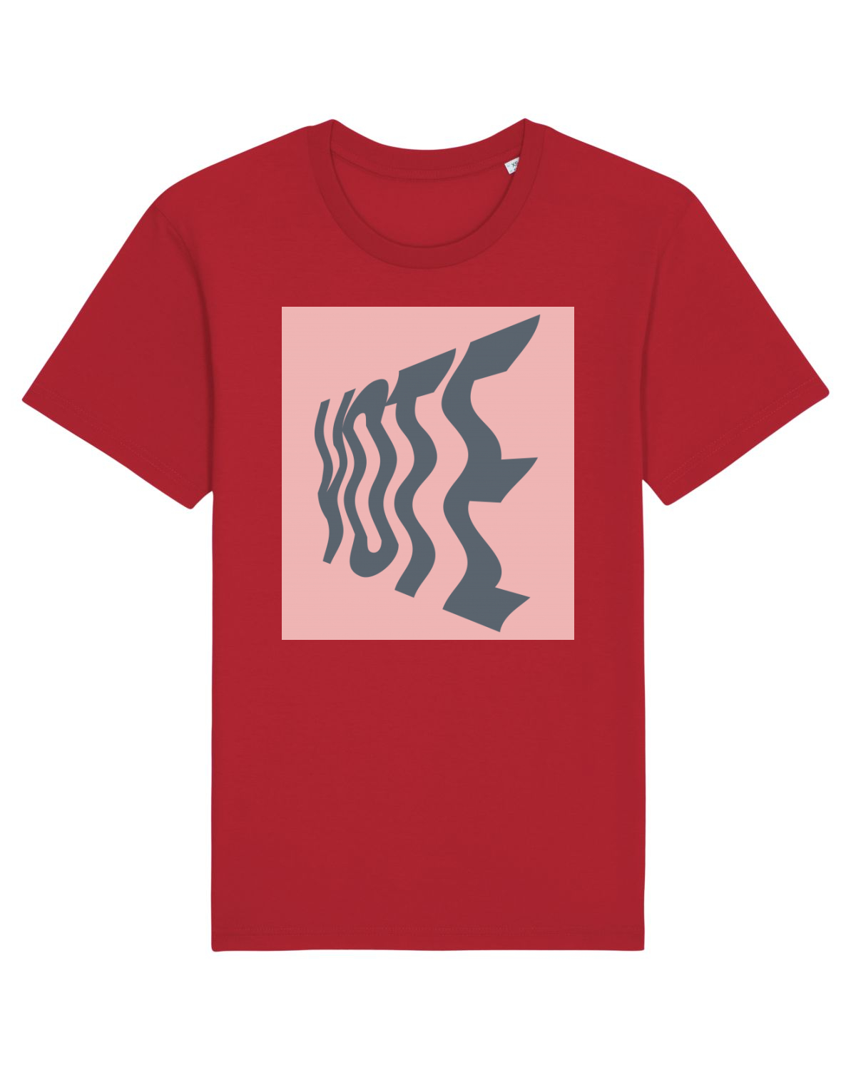 Tricou mânecă scurtă Unisex Rocker Red