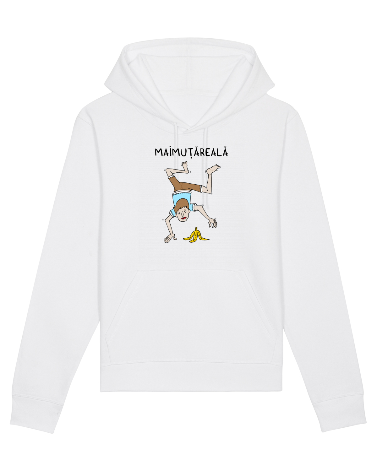 Hanorac Unisex Drummer White