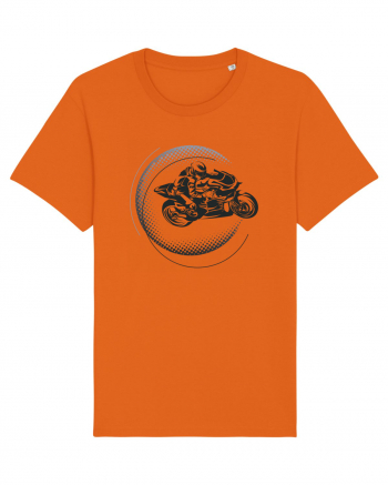 Biker - live to ride Bright Orange