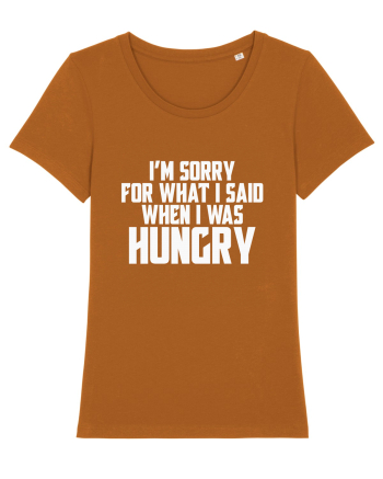 I'M SORRY FOR WHAT I SAID WHEN I WAS HUNGRY Roasted Orange