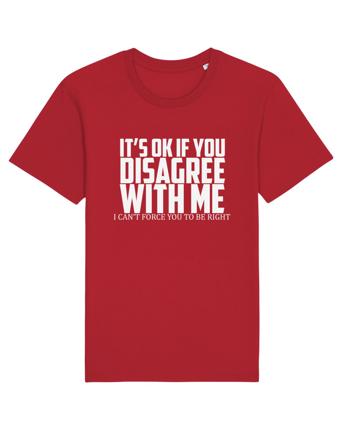 Tricou mânecă scurtă Unisex Rocker Red