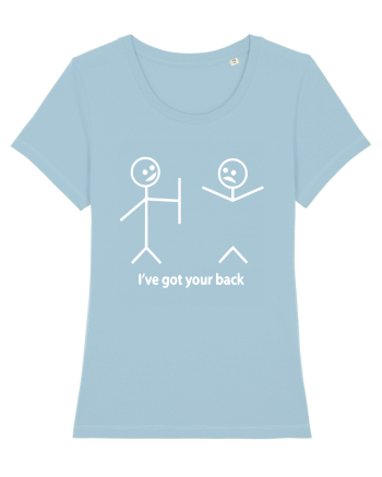 I've Got Your Back Sky Blue