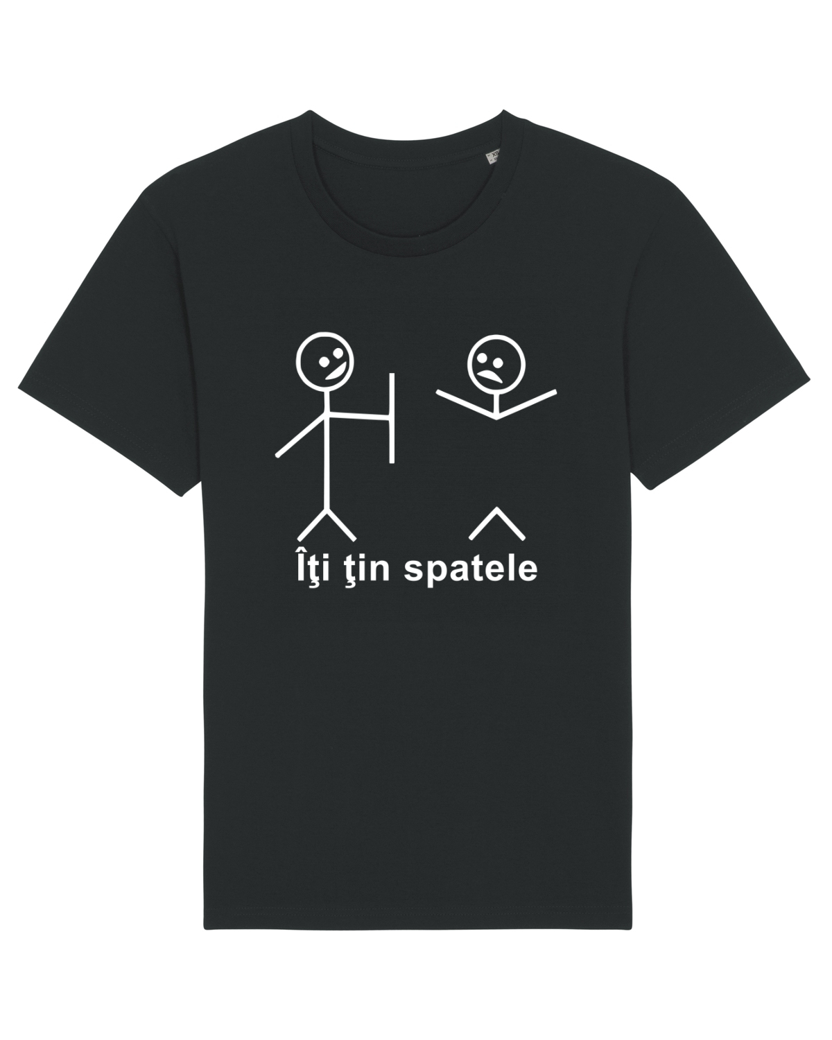 Tricou mânecă scurtă Unisex Rocker Black