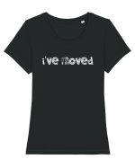 I've Moved Tricou mânecă scurtă guler larg fitted Damă Expresser