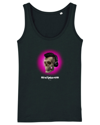 Craniu cu casti - skullphones 07 magenta Black