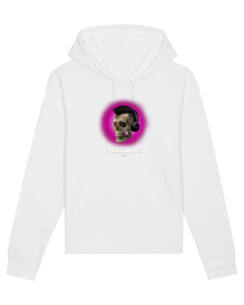 Craniu cu casti - skullphones 07 magenta White