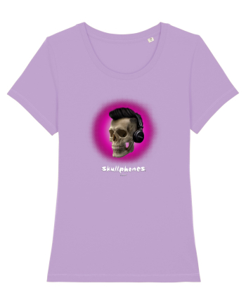 Craniu cu casti - skullphones 07 magenta Lavender Dawn