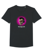 Craniu cu casti - skullphones 07 magenta Tricou mânecă scurtă guler larg Bărbat Skater